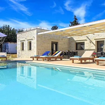 Orientem Villa Heated Pool Georgioupoli Exterior photo